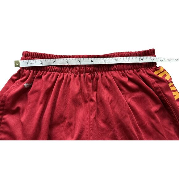 Iowa State Cyclones Red & Gray Athletic Basketball Shorts Mens Small Colosseum - Picture 11 of 16